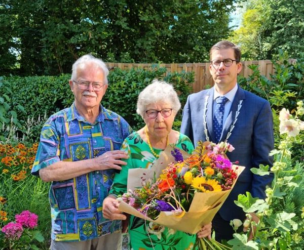 Zwerversbruidspaar Berloth-Van Amerongen zestig jaar getrouwd