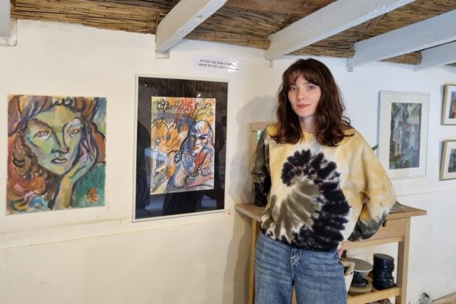 Gestrande Oekraïense kunstenares in atelierroute Berkelland
