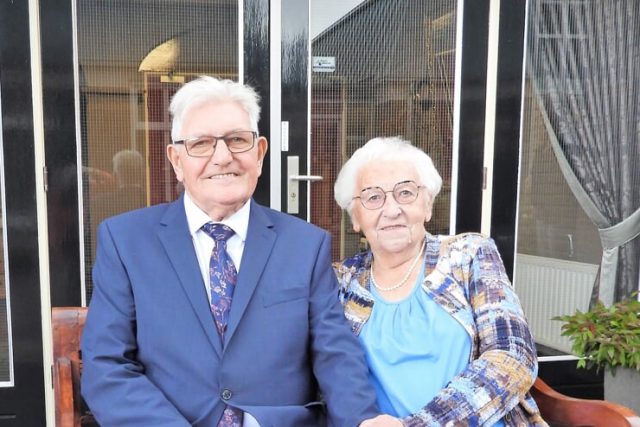 Herman en Mini Nijen Es van ‘de Kiekebekke’ zestig jaar getrouwd